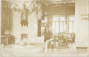 Beszterce, Bistritz, Bistrita; úri ház belső / gentry house interior. photo  (EK)