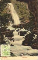 Busteni, Urlatórea / waterfall. TCV card (EK)