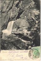 1904 Govora, Cascada Bistrita / waterfall. TCV card (EK)