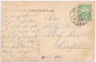 Arad, Újarad, Aradul Nou; Főszolgabírói hivatal, Mayr Lajos üzlete / chief constable's office, ...