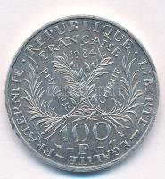 Franciaország 1984. 100Fr Ag "Marie Curie halálának 50. évfordulója" T:1- ph.
France 1984...