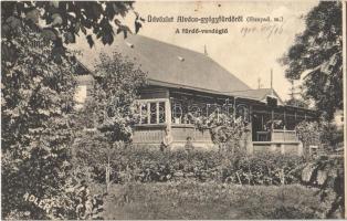 1910 Alváca, Vata de Jos; Fürdő vendéglő. Adler fényirda 2630. / spa restaurant