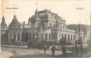 1917 Vatra Dornei, Dornavátra, Dorna-Watra; Kurhaus / sanatorium spa + M. kir. 51. honvéd tábori taraczk ezred II. osztály gazdasági hivatal (EK)
