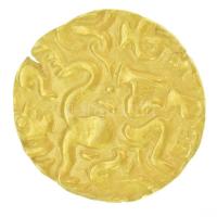 Ceylon ~990-1070. Kahavanu Au "Chola hódítás időszaka" (4,39g/20mm) T:2 kis rep.
Ceylon ~...