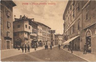 1913 Trento, Trient (Südtirol); Piazza Macello vecchio / square, shops