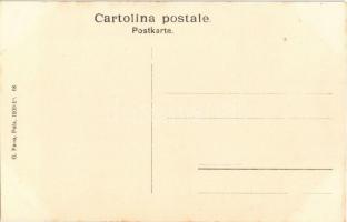 Buon natale / K.u.K. Kriegsmarine Matrose / Austro-Hungarian Navy mariner humour art postcard, Chris...