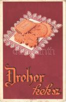 Dreher keksz / Hungarian biscuit advertisement (EK)