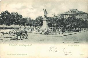 1901 Budapest V. Petőfi szobor. Edgar Schmidt kiadása
