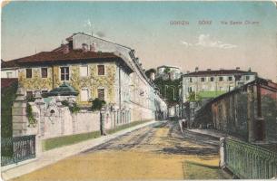 Gorizia, Görz, Gorica; Via Santa Chlara / street (EK)