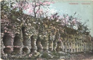 1914 Taormina, Catacombe / Catacombs (EK)