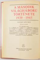 A második világháború története. 1939-1945. 1-12. köt. Bp.,1976-1984, Zrínyi. Kiadói aranyozott egés...
