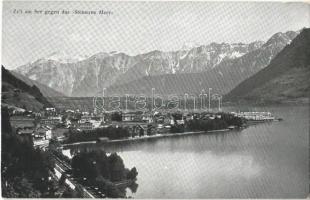 Zell am See, gegen das Steinerne Meer (from postcard booklet)
