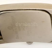 Baume & Mercier kvarc férfi karóra, fém szíjjal, működő, jó állapotban