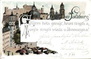 1899 Salzburg Litho