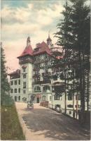 1909 Semmering, Südbahnhotel / railway hotel