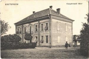 1915 Esztergom, kenyérmezői tábor. W.L. Bp. 3588. Párisi Áruház kiadása (EK)