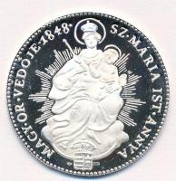 1848 Tallér "V. Ferdinánd" jelzett Ag utánverete (15,59g/0.999/40mm) T:1 (eredetileg PP)