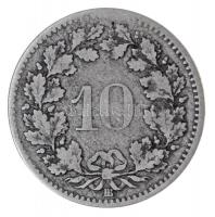 Svájc 1850BB 10r billon T:2-,3
Switzerland 1850BB 10 Rappen billon C:VF,F
Krause KM#6
