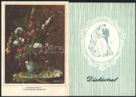 cca 1960 Kb 20 db dísztávirat