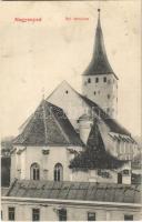 1910 Nagyenyed, Aiud; Református templom. Lázár Adolf kiadása / Calvinist church