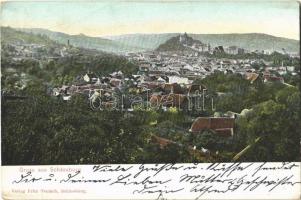 1906 Segesvár, Schässburg, Sighisoara; látkép. Fritz Teutsch kiadása / general view (EB)