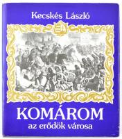 Kecskés László: Komárom az erődök városa. Bp., 1984, Zrínyi. Kiadói egészvászon-kötésben, kiadói kissé szakadt papír védőborítóban.