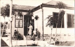 Tihany, Háger András villája - 2 db régi fotó / 2 pre-1945 photos