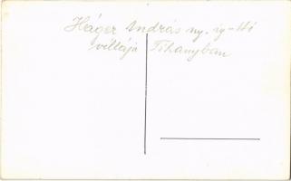 Tihany, Háger András villája - 2 db régi fotó / 2 pre-1945 photos