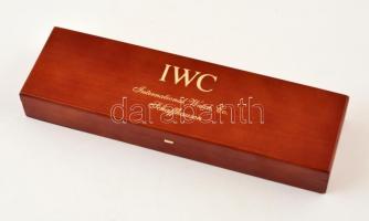 IWC mechanikus karóra, igényes zsebóra beépítés szép, geometrikus díszítésű számlappal, jelzett tokk...