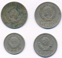 Szovjetunió 1930-1940. 10k-20k (4xklf) közte 1930. 20k Ag T:2,2-
Soviet Union 1930-1940. 10 Kopeks ...