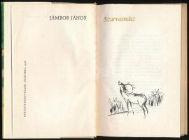 Jámbor János: Szarvasnász. Bp., 1978, Táncsics. Kartonált papírkötésben, kiadói papír védőborítóban