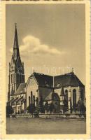1941 Bátaszék, Római katolikus templom. Baura József kiadása