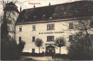 1906 Magyaróvár, Mosonmagyaróvár; M. kir. Gazdasági Akadémia (EK)