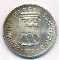 San Marino 1973. 500L Ag T:1-
San Marino 1973. 500 Lire Ag C:AU
Krause KM#29