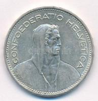 Svájc 1965B 5Fr Ag T:1- kis patina, ph. 
Switzerland 1965B 5 Francs Ag C:AU small patina, edge erro...