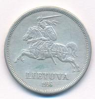 Litvánia 1936. 5L Ag T:2 
Lithuania 1936. 5 Litai Ag C:XF
Krause KM#82