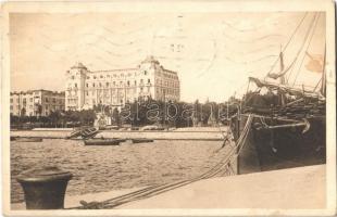 1912 Pola, Pula; Riviera szálloda / Hotel Riviera. Phot. A. Beer. Verlag F. W. Schrinner (fl)