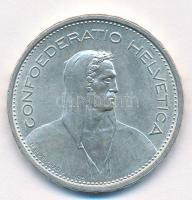 Svájc 1967B 5Fr Ag T:1- kis patina, kis ph. 
Switzerland 1967B 5 Francs Ag C:AU small patina, small...