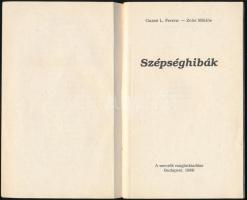 Gazsó L. Ferenc-Zelei Miklós: Szépséghibák. Bp., 1986., Szerzői magánkiadás. Kiadói papírkötés, kiss...