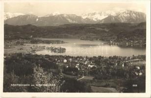1927 Pörtschach am Wörther See / general view, lake