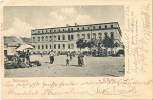 1902 Budapest III. Óbuda, Ó-Buda; Dohánygyár, piac,. Divald Károly 288. (EK)