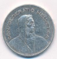 Svájc 1931B 5Fr Ag T:2 kis ph. 
Switzerland 1931B 5 Francs Ag C:XF small edge error Krause KM#40