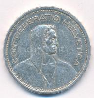 Svájc 1939B 5Fr Ag T:2 kis ph. 
Switzerland 1939B 5 Francs Ag C:XF small edge error Krause KM#40