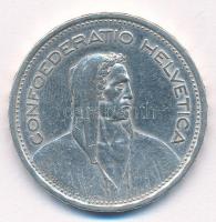 Svájc 1954B 5Fr Ag T:2 kis ph. 
Switzerland 1954B 5 Francs Ag C:XF small edge error Krause KM#40