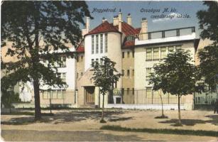 1920 Nagyvárad, Oradea; Országos M. kir. csendőrségi iskola / gendarme school (szakadás / tear)