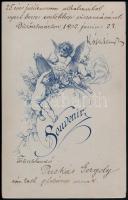 1907 Kósa Sándor dicsőszentmártoni iskolaigazgató 25 éves jubileuma alkalmával Puskás Gergely dicsős...