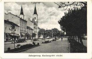 1939 Zalaegerszeg, Kazinczy téri részlet