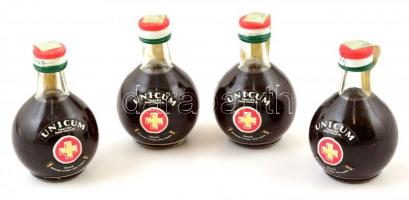 4 db-os 0,05 l-es Zwack Unicum díszdobozban