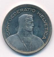 Svájc 1989B 5Fr Cu-Ni T:1- (PP) 
Switzerland 1989B 5 Francs Cu-Ni C:AU (PP) 
Krause KM#40a.3