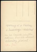 1938 dr. Etter Jenő (1897-1973) esztergomi főügyész, későbbi polgármester és gróf Almásy József  a K...